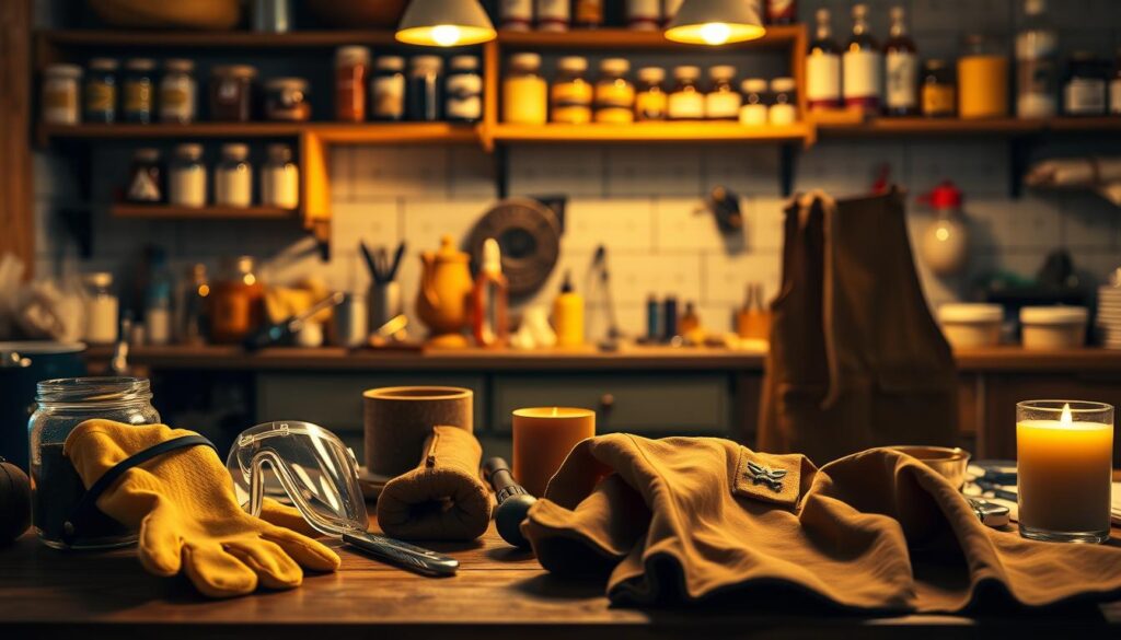 Candle Making Safety Gear Candle Making Safety Gear
