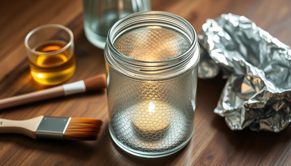 Mercury Glass Candle DIY Technique Mercury Glass Candle DIY Technique