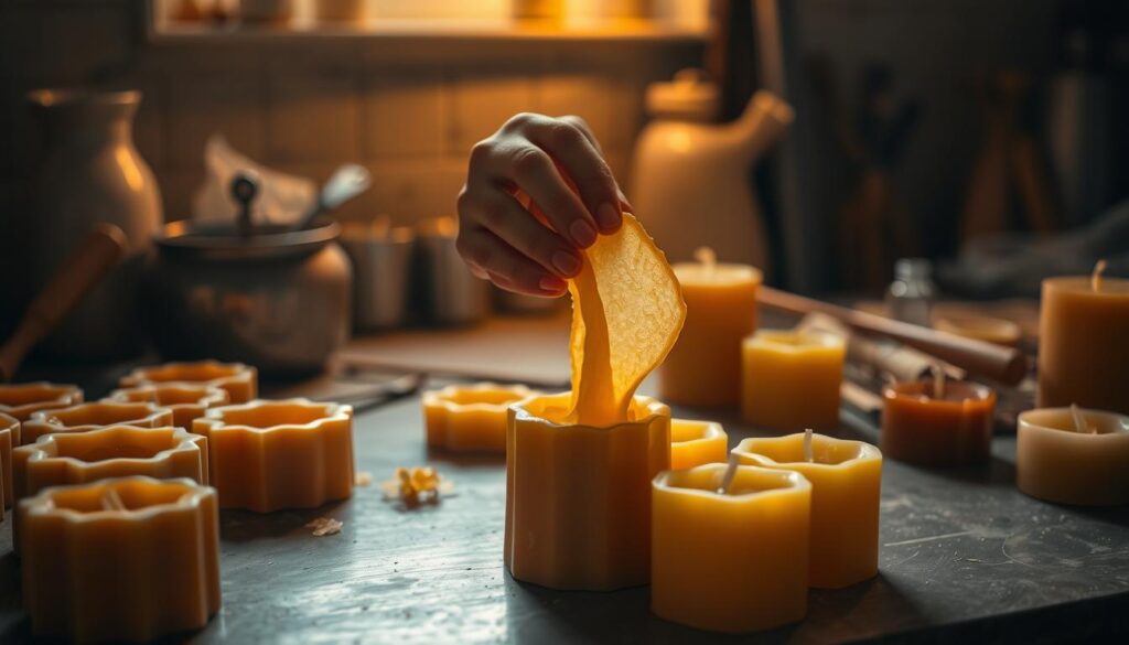 Removing Beeswax Candles from Molds Removing Beeswax Candles from Molds