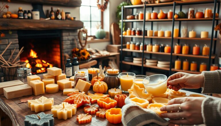making candles for every season
