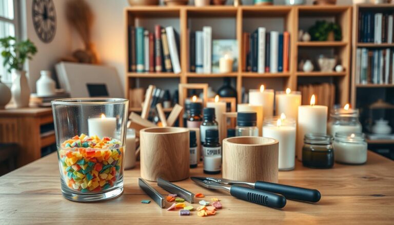 making homemade candles tutorial
