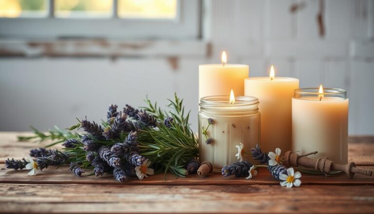 How to Make Scented Candles with Natural Herbs and Flowers