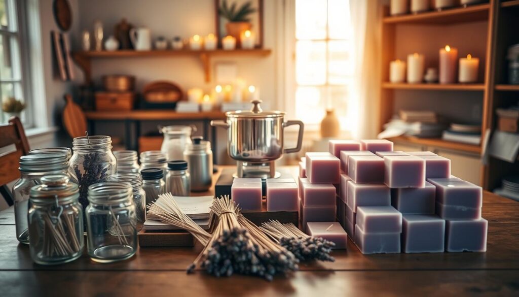candle making workspace setup candle making workspace setup