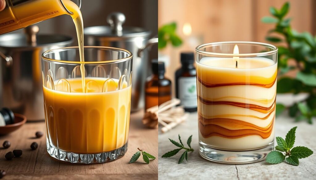 candle melt vs pour methods candle melt vs pour methods