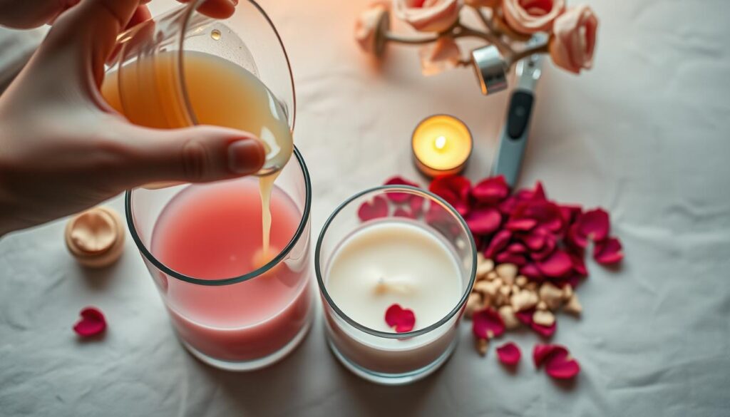 candle recipe steps candle recipe steps