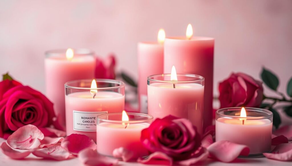 rose-scented candles valentine day rose-scented candles valentine day