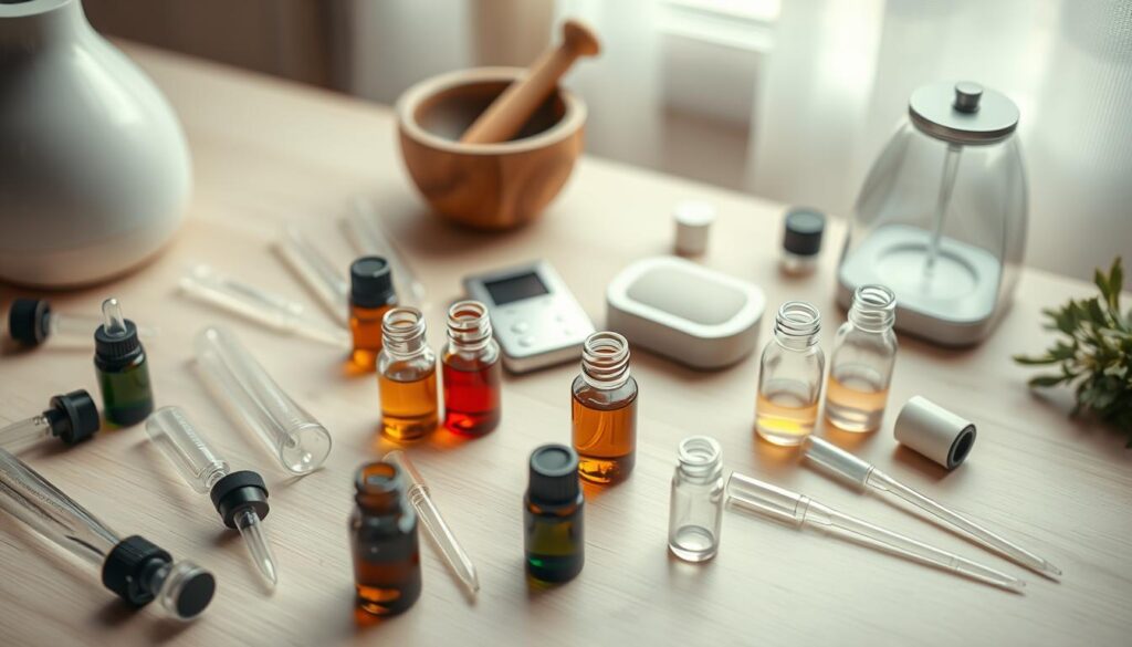 essential oil blending tools