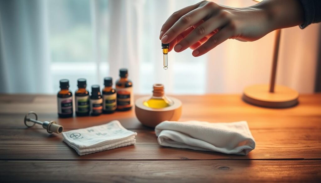 safe essential oil application